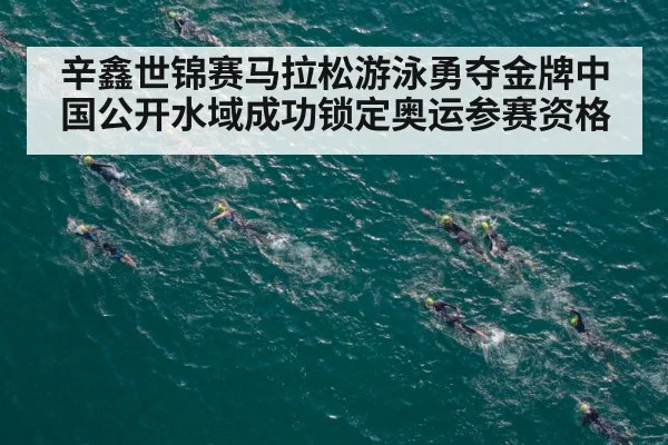辛鑫世锦赛马拉松游泳勇夺金牌中国公开水域成功锁定奥运参赛资格